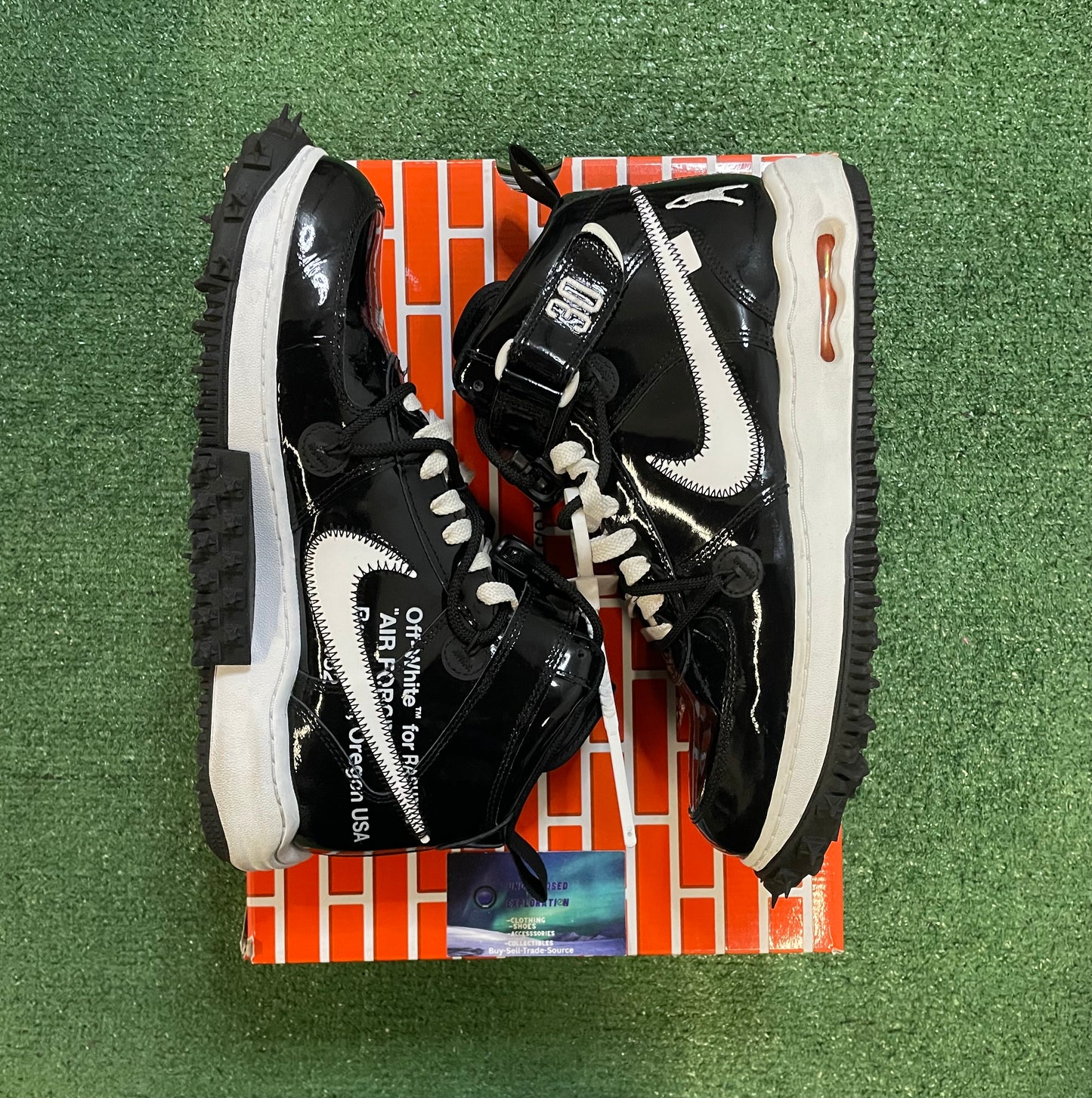Off white X Air Force 1 Mid sheed size 11men/12.5women
