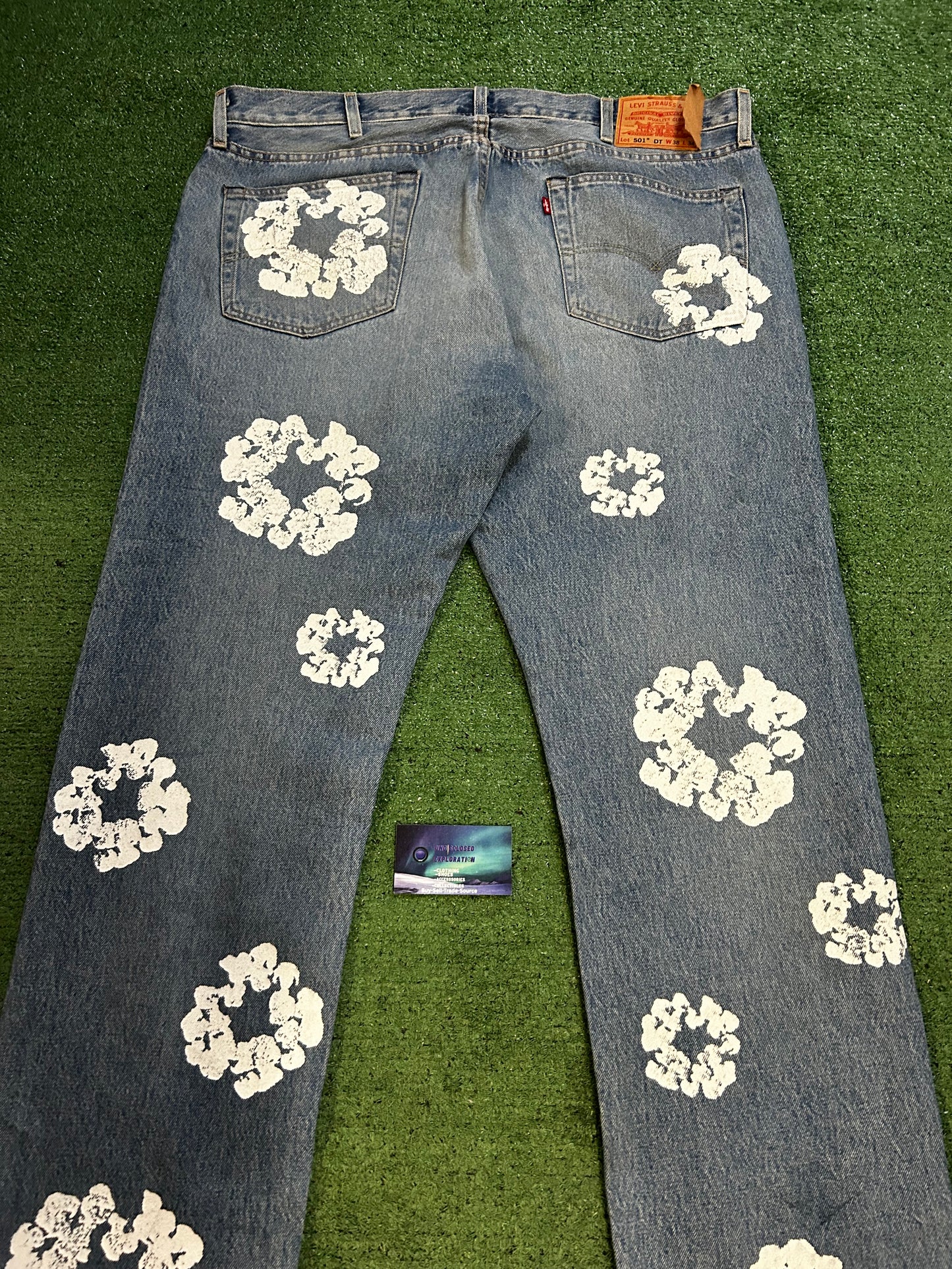 Denim tears cotton wreath jeans