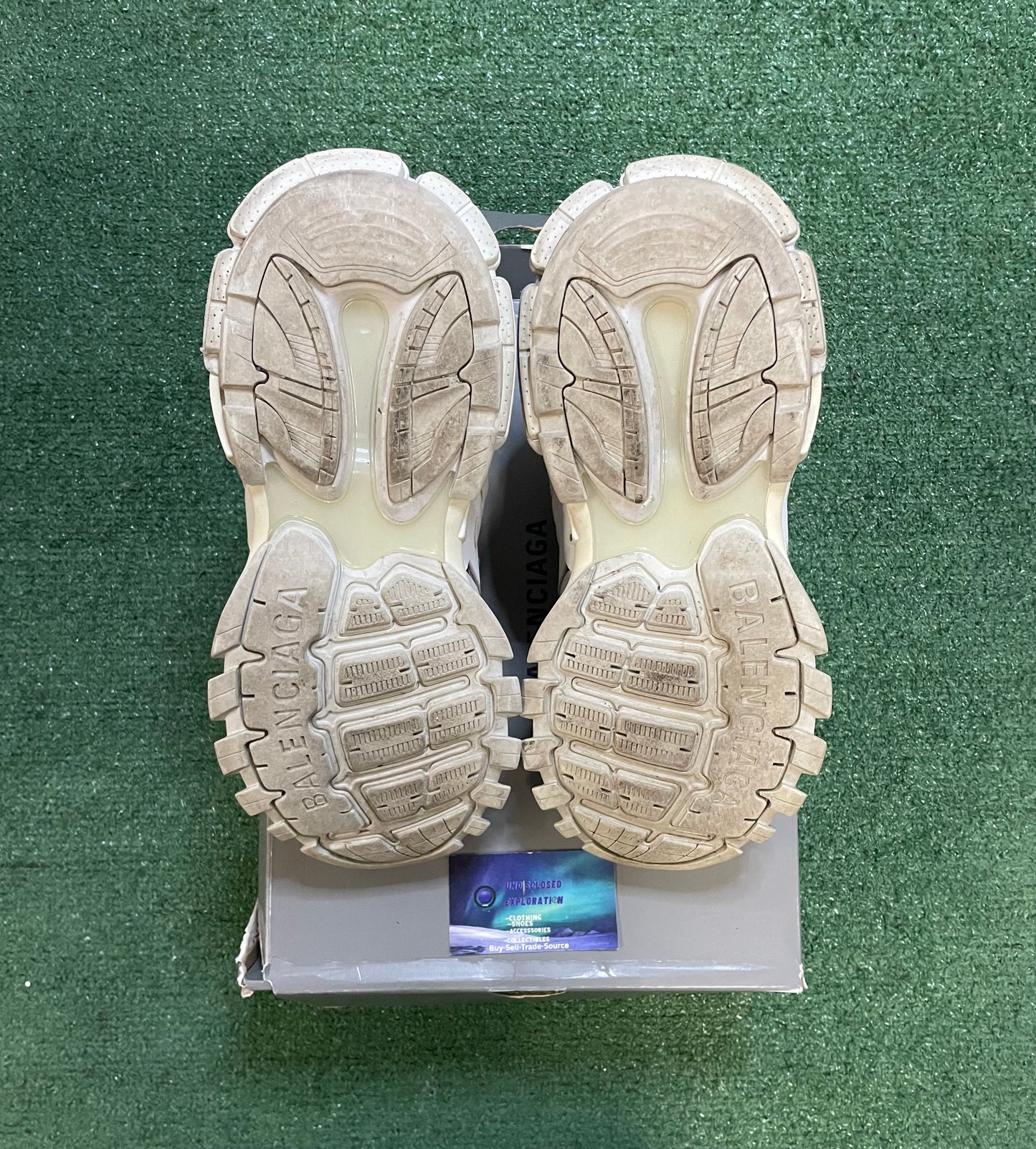Balenciaga track white sneaker size 12men/13.5women(EU 45)