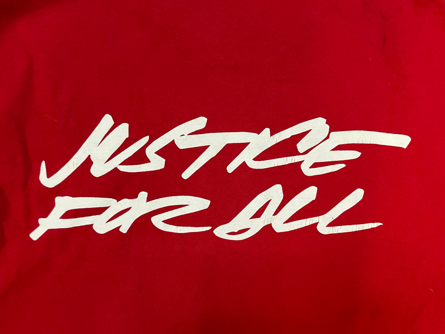 Supreme red futura tee