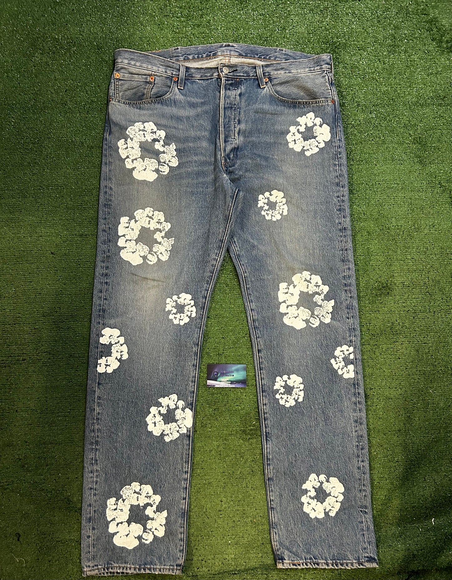 Denim tears cotton wreath jeans