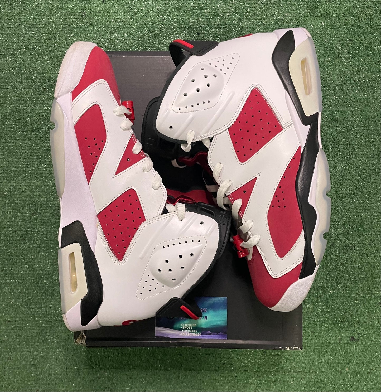 Air Jordan 6 Carmine 2021 size 11.5men/13women