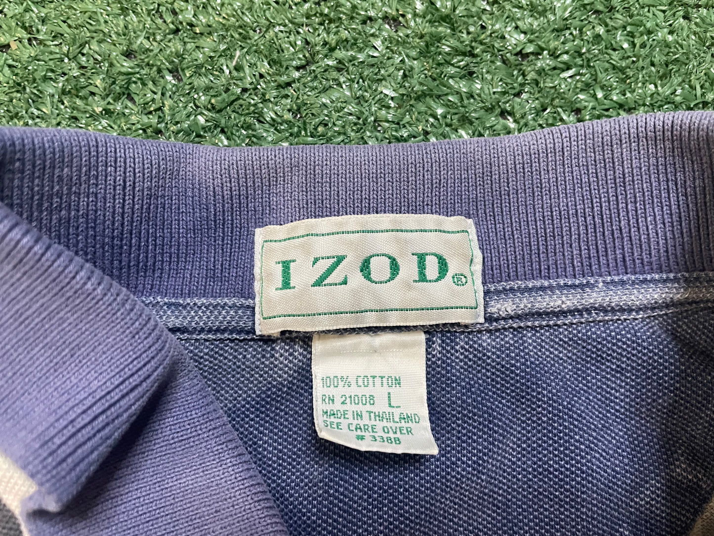 Vintage 1990s IZOD striped polo