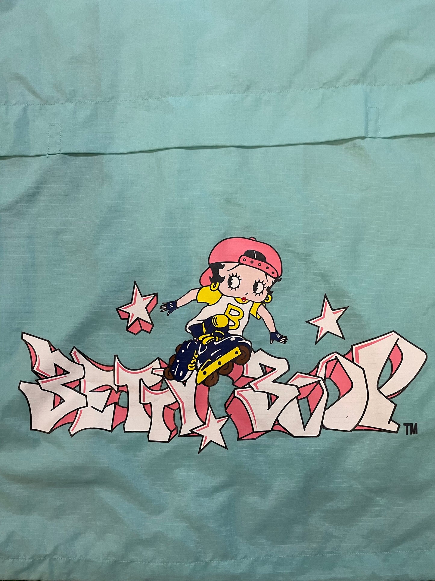 Vintage 1990s Betty Boop Roller skater windbreaker jacket