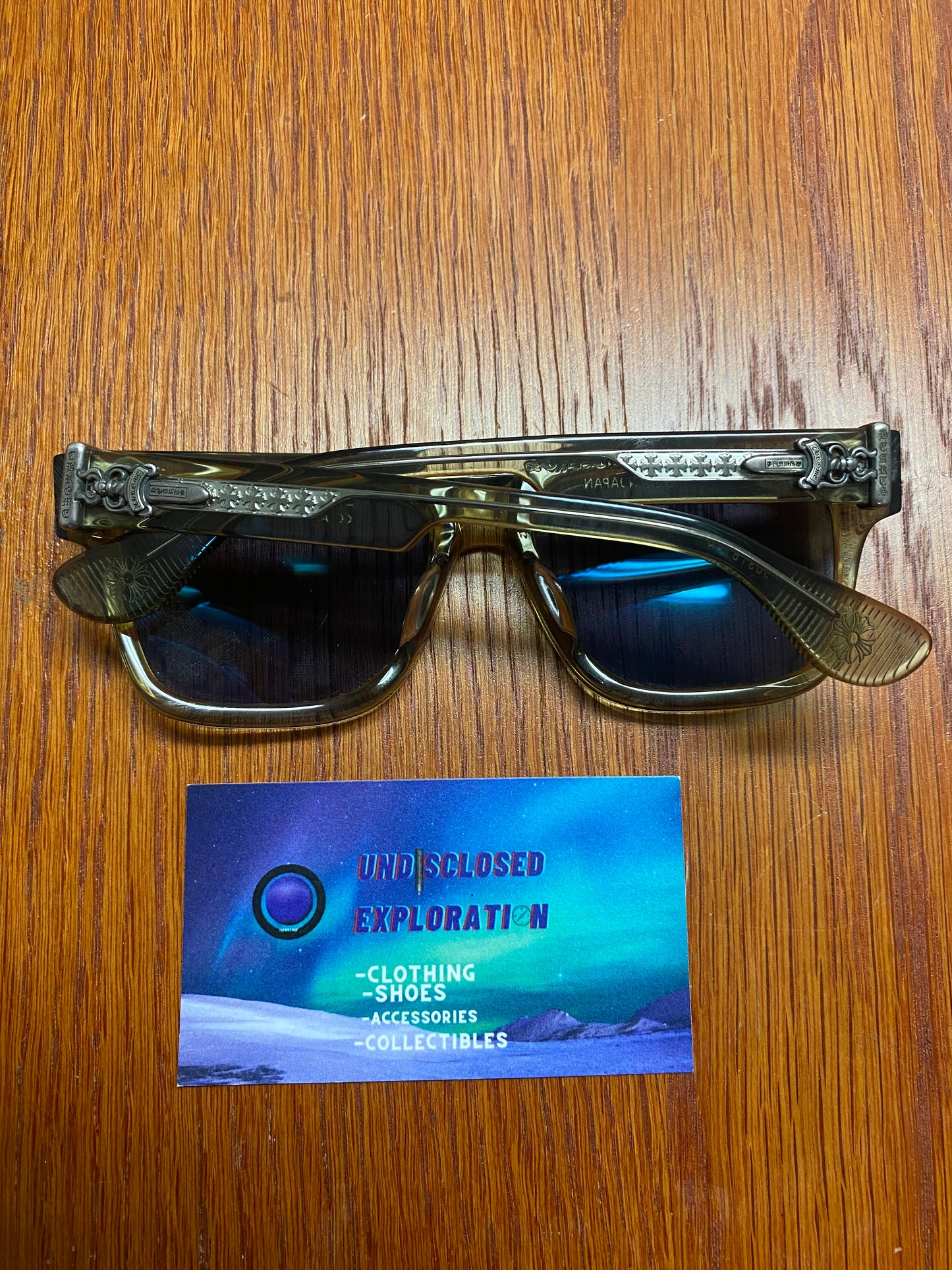 Chrome hearts box officer glasses