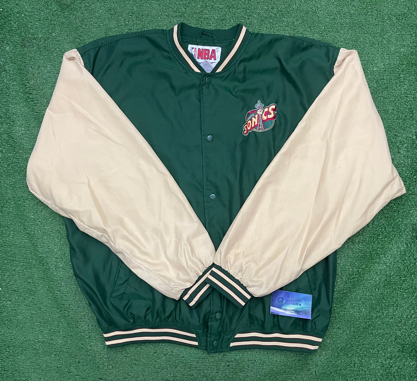 Vintage Seattle Super Sonics Jacket