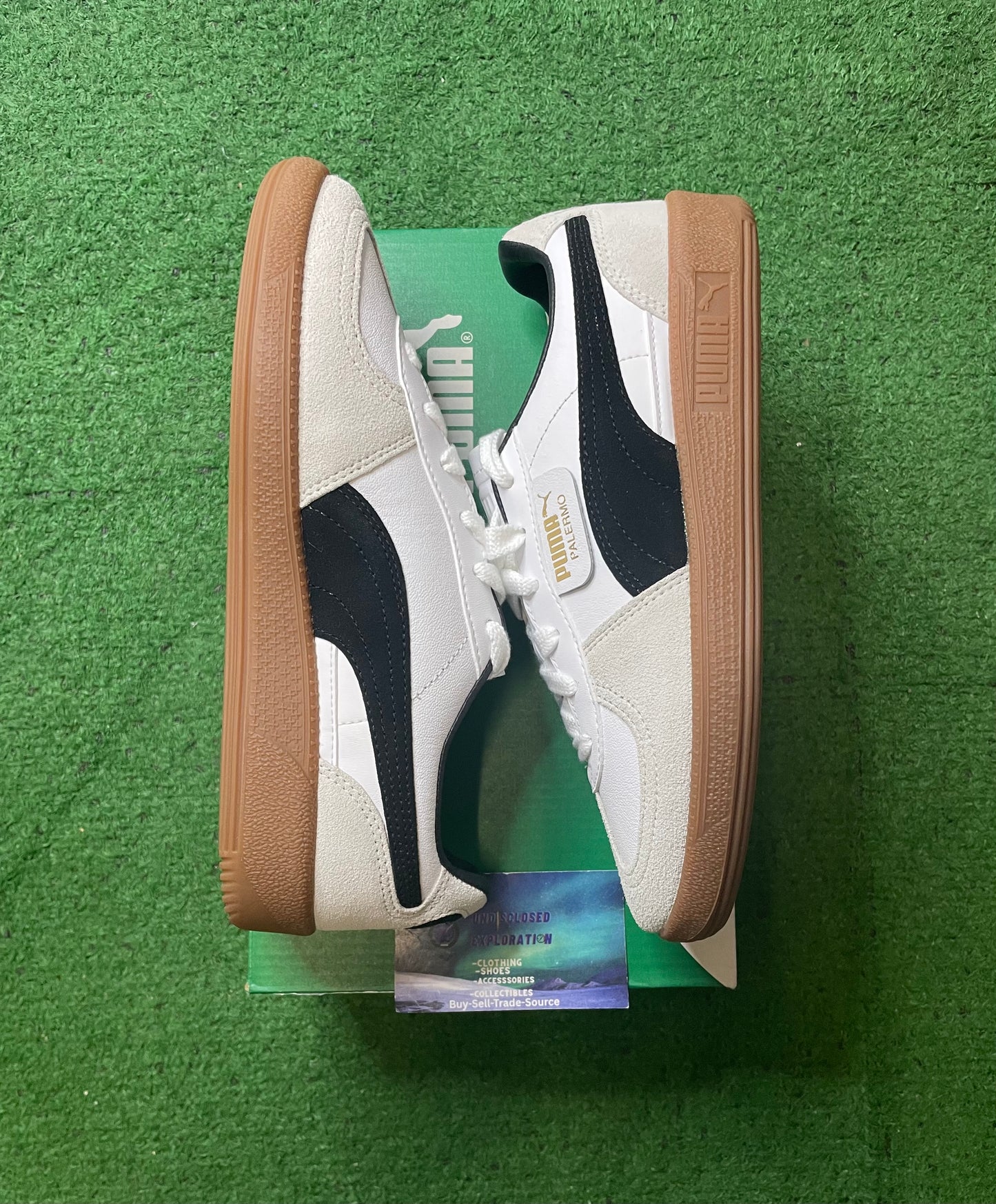 Puma Palermo white gum