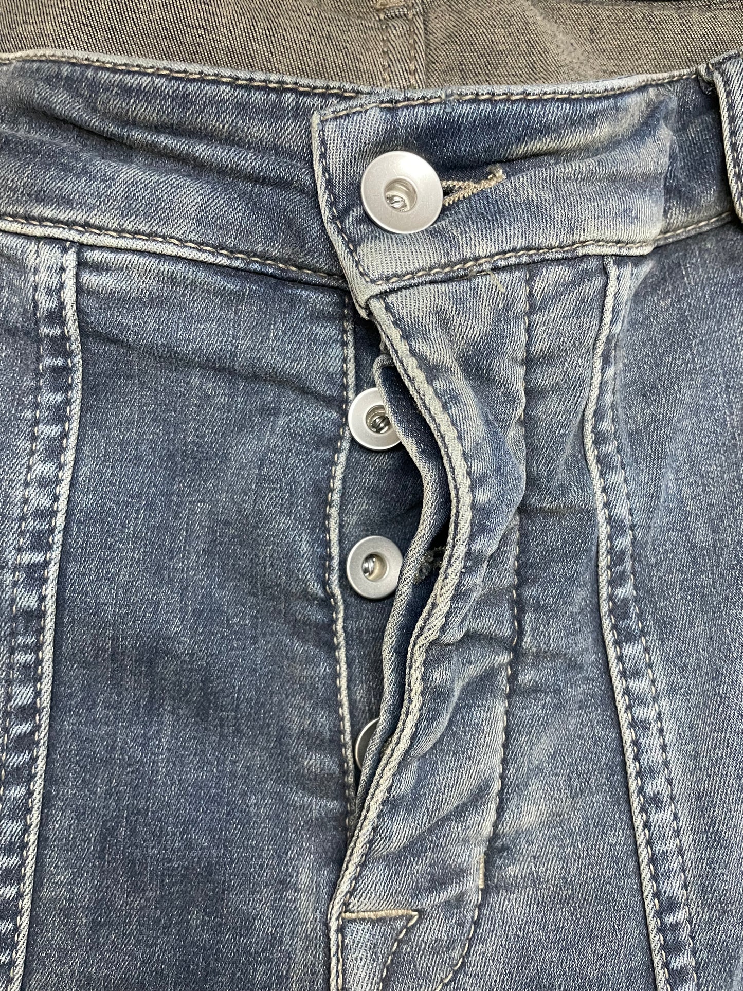 Rick Owens DRKSHDW Easy Nagakin Jeans Mineral Pearl Degrade