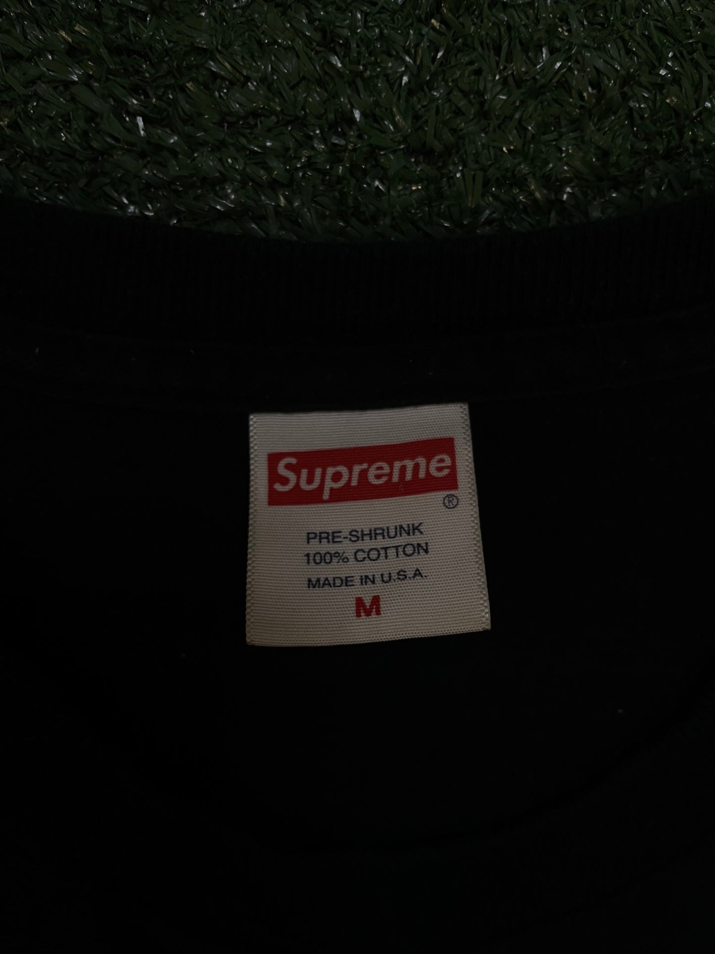 Supreme Nan Goldin Nan As A Dominatrix black Tee