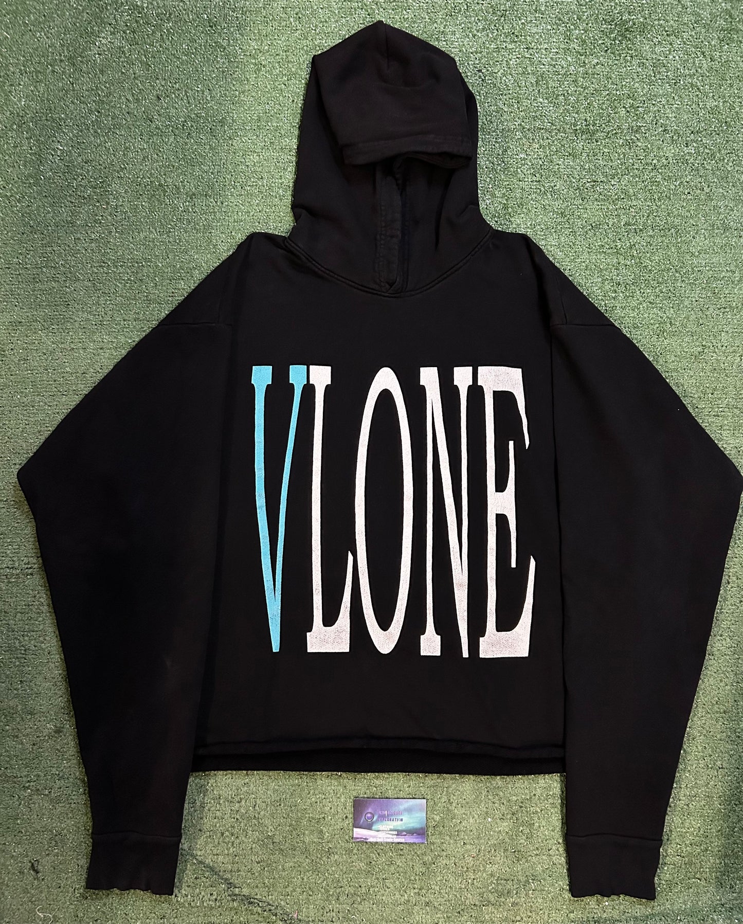 Vlone staple blue hoodie