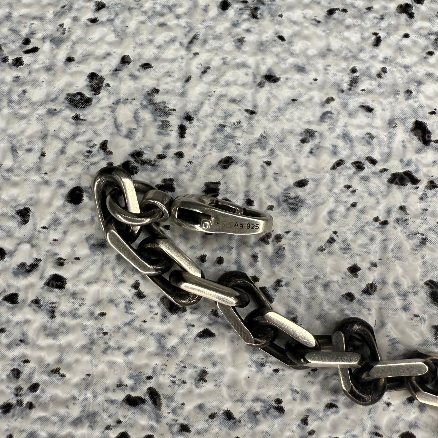 Gucci Silver G Interlocking Necklace