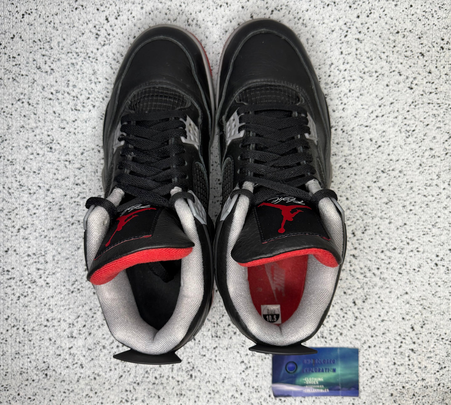 Jordan 4 Bred Reimagined 10.5 Men/12 Women “Preowned”