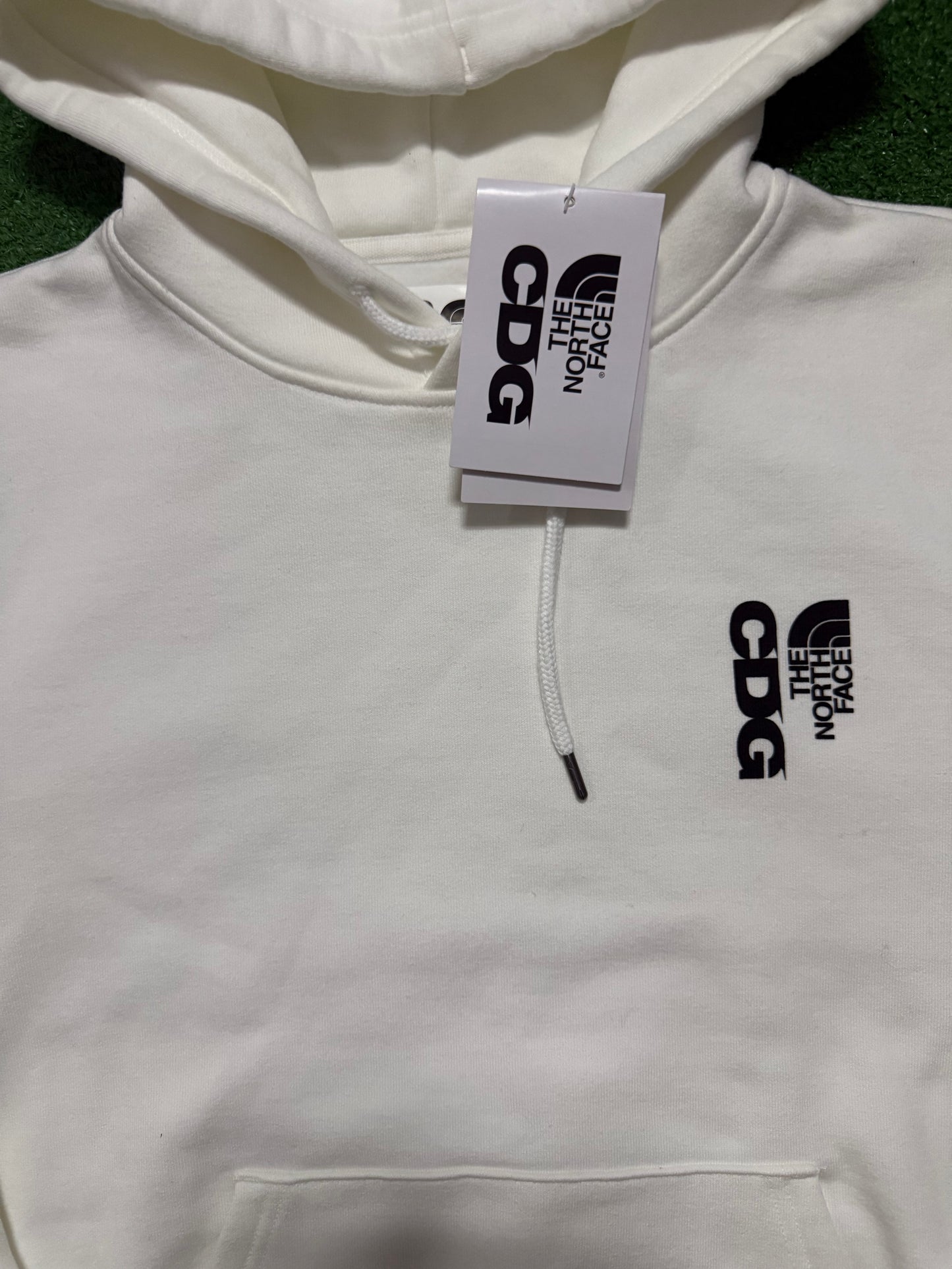 North Face CDG Icon Hoodie White