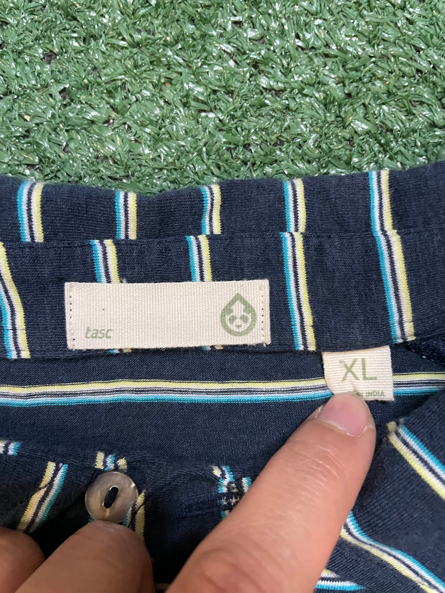 Tasc blue polo
