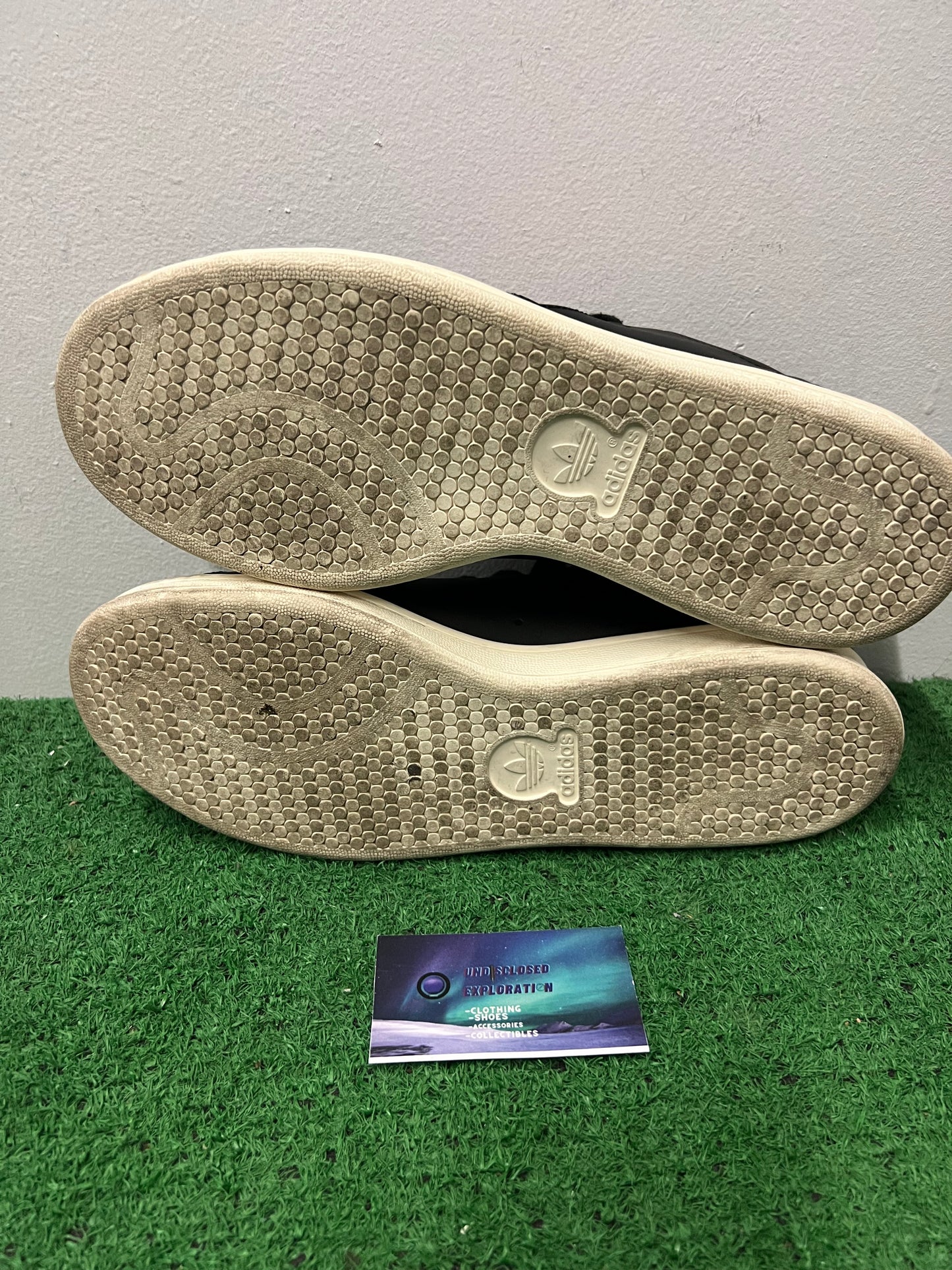 Adidas Stan smith X human made black size 10men/11.5women