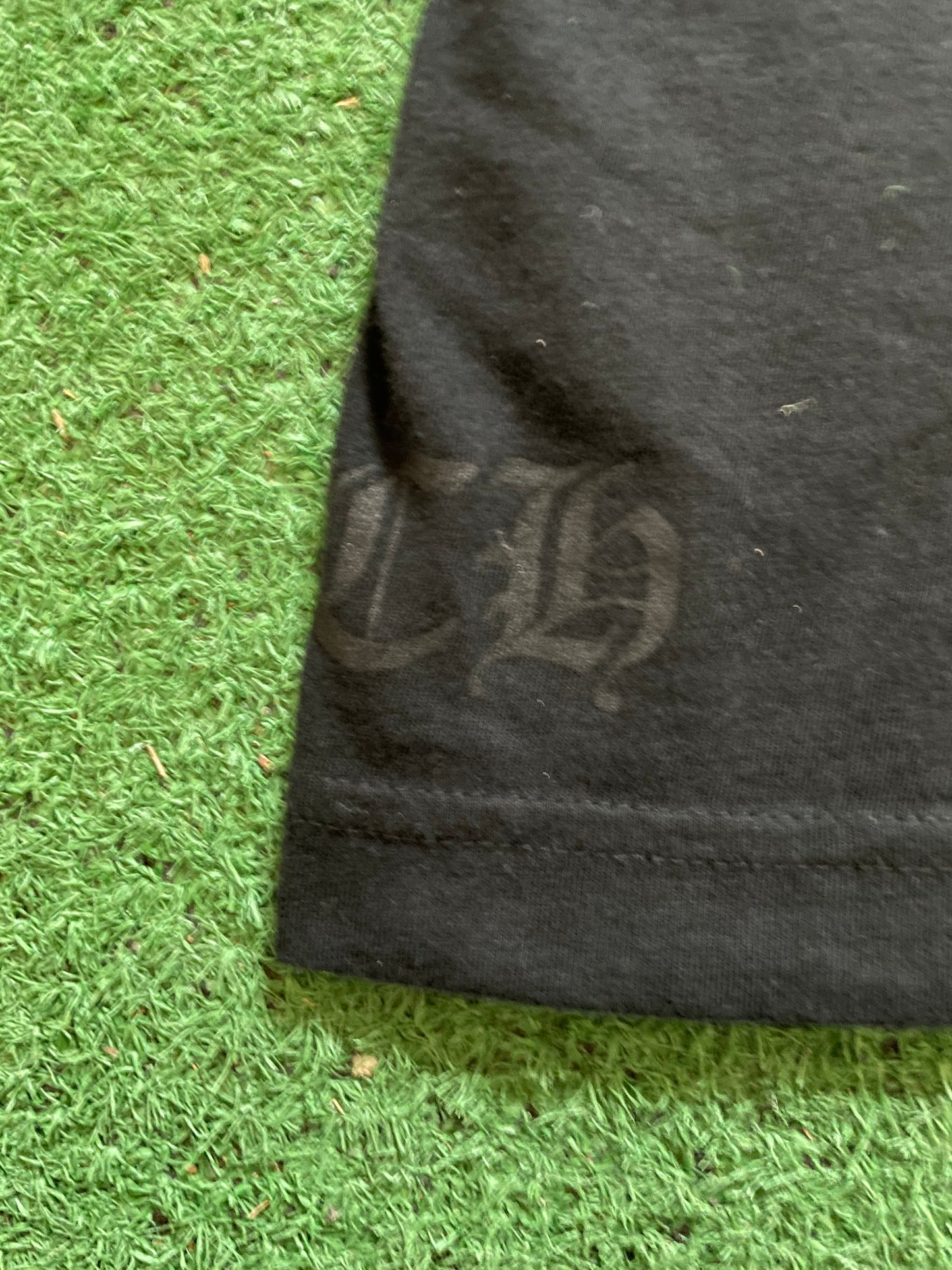Chrome hearts multi color cemetery cross tee