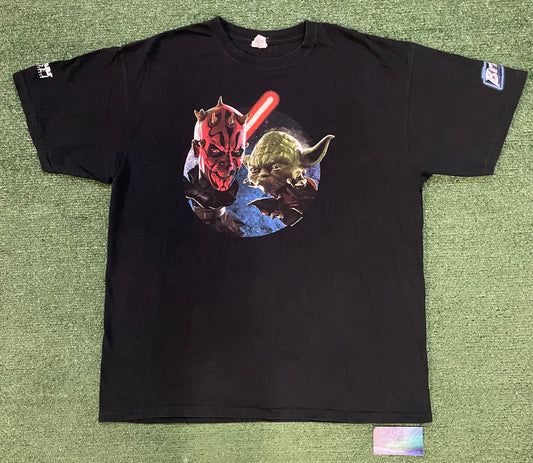Vintage 2000s Star Wars episode 1 the phantom menace tee