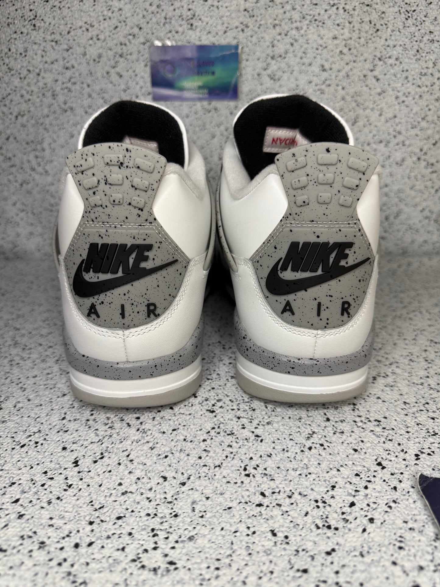 Jordan 4 White Cement 10 Men/11.5 Women “Preowned”