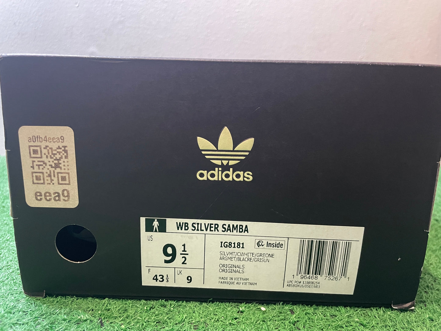 Adidas X Wales Bonner silver samba