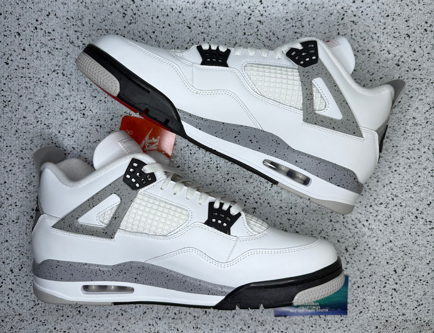 Jordan 4 White Cement