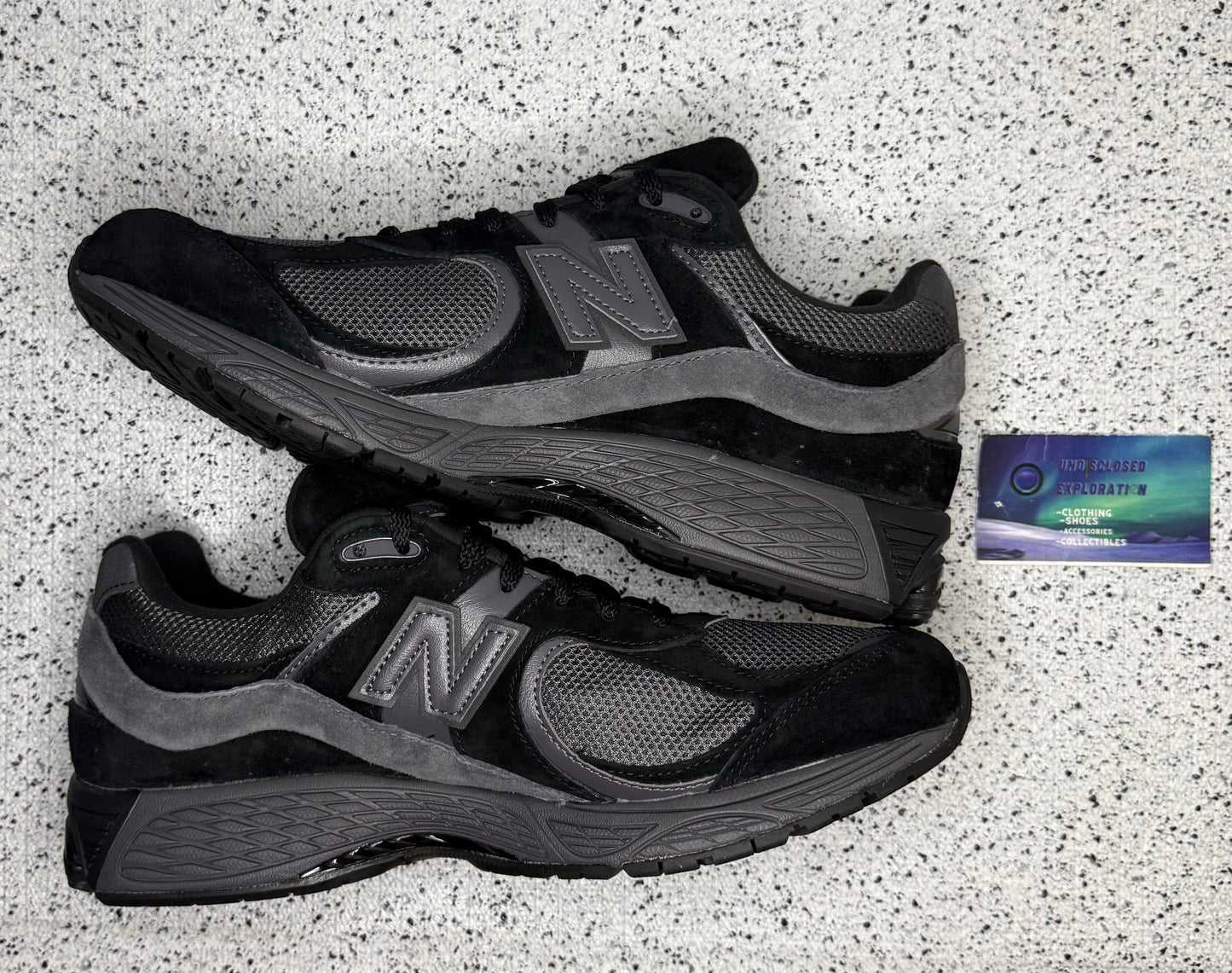 New Balance 2002r Black Grey