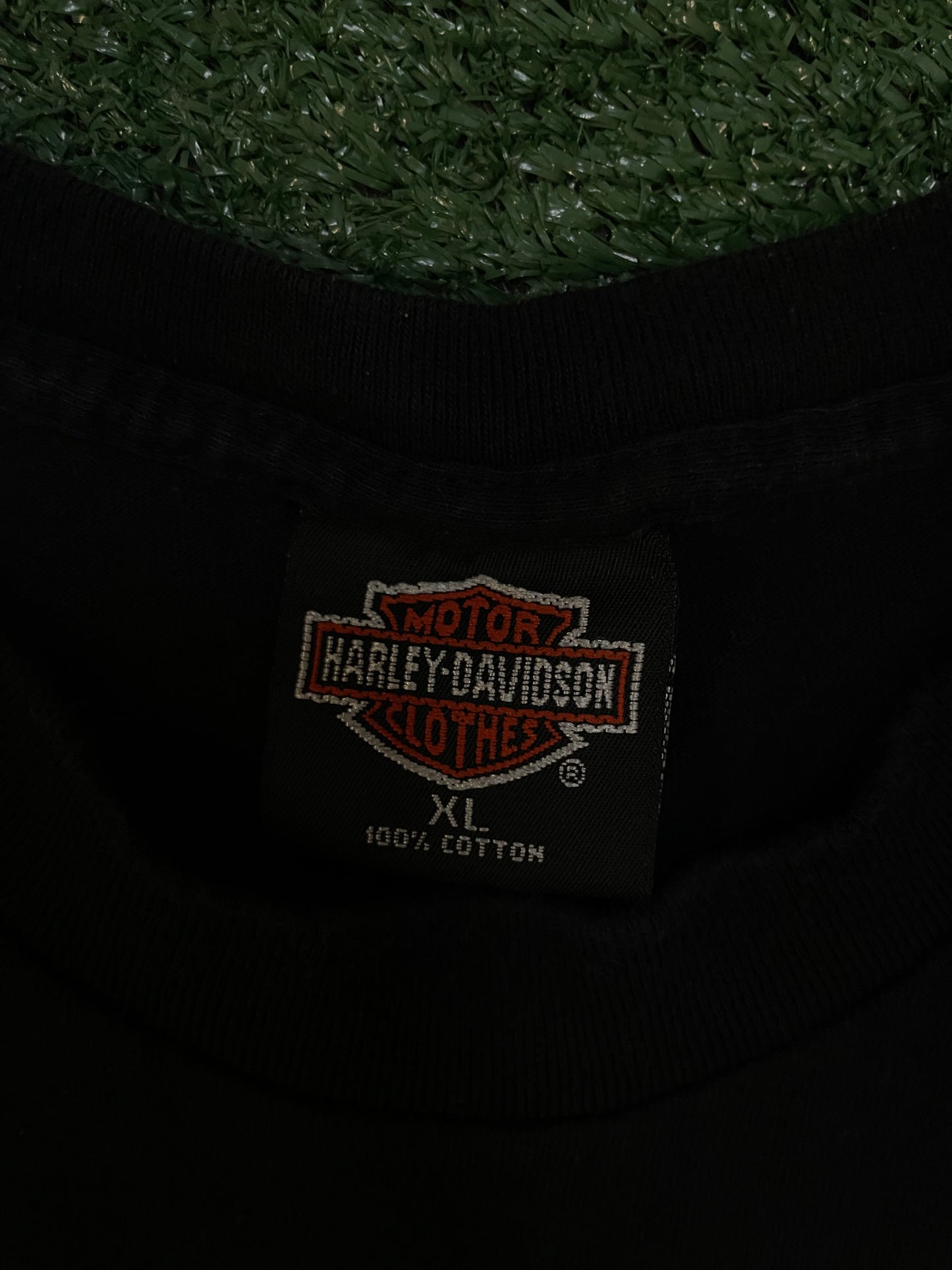 Vintage 1980s Born In The USA Harley Davidson motorcycles tee