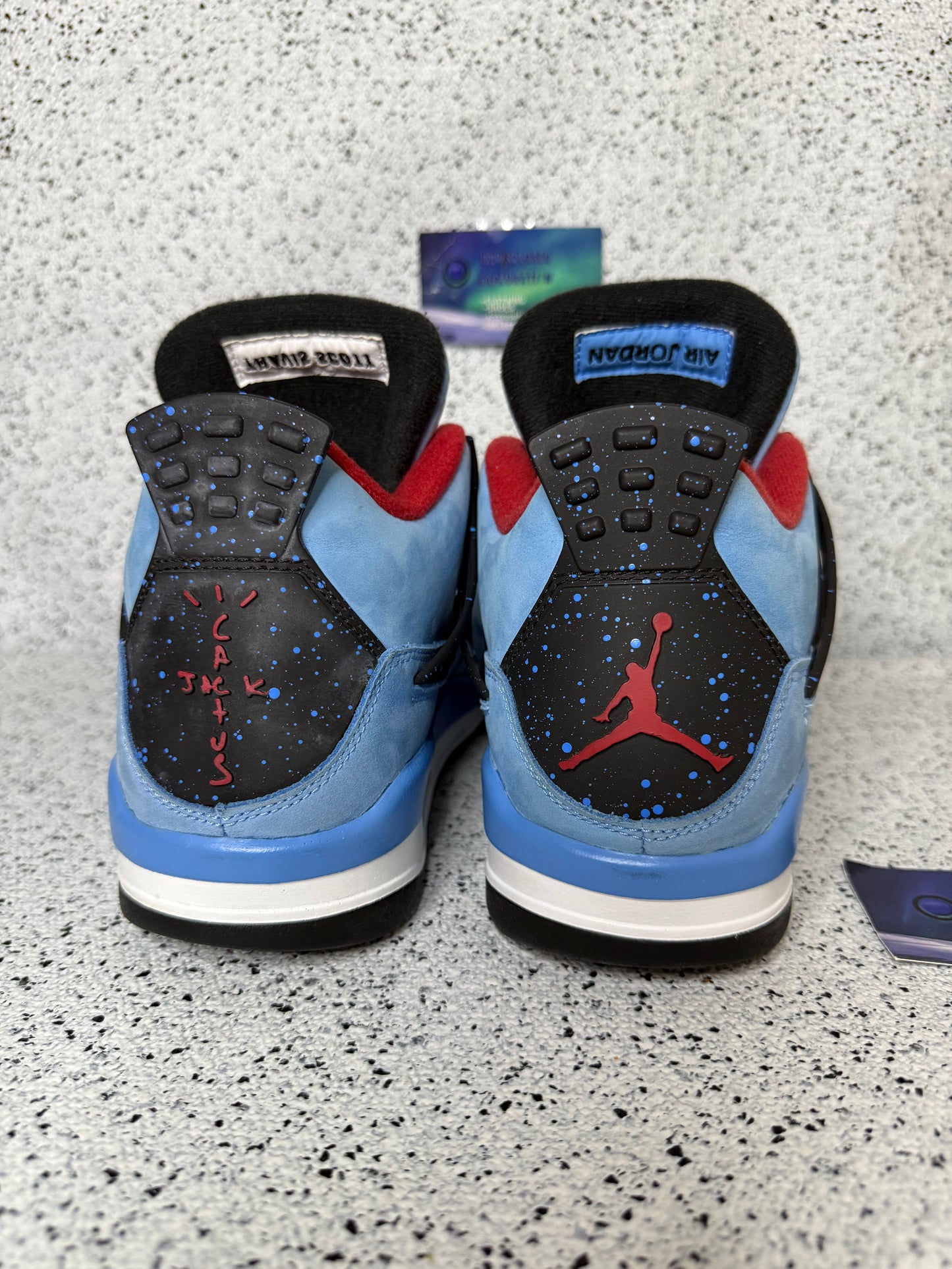 Jordan 4 Travis Scott Cactus Jack 9 Men/10.5 Women “Preowned”