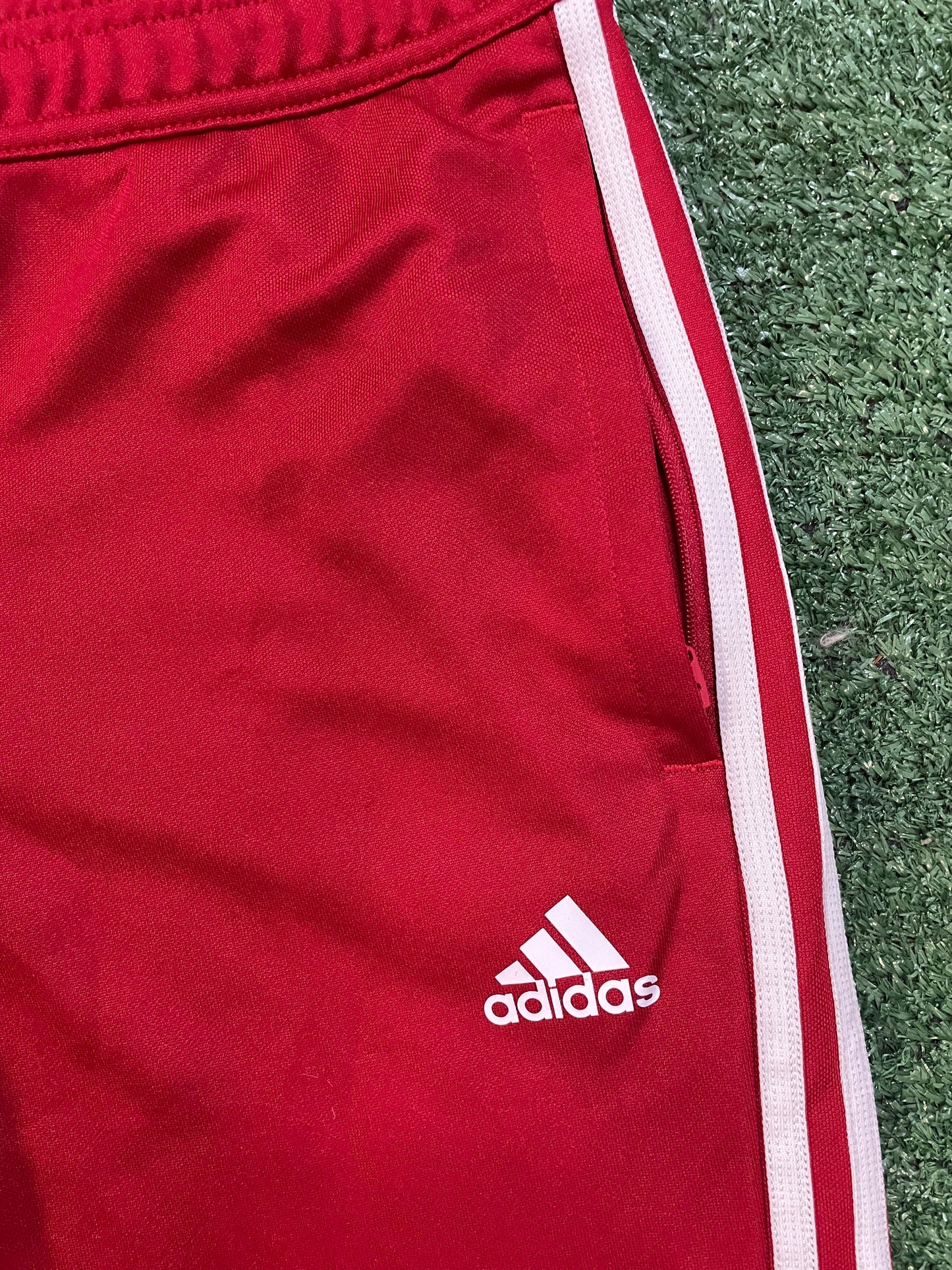 Adidas Red track pants