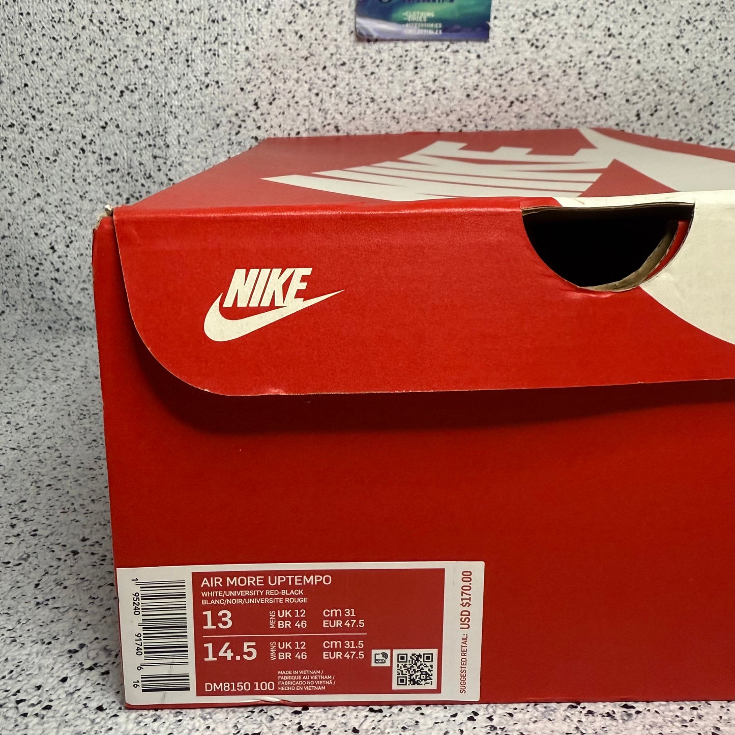 Nike Air More Uptempo Peace Love Basketball