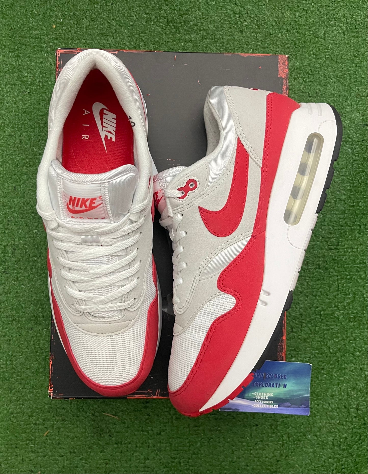 Nike Air Max 1 Big Bubble Red 10 Men/11.5 Women “Preowned”