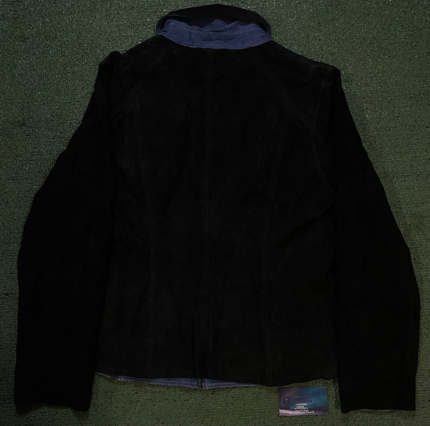 Vintage Jean and suede reversible jacket