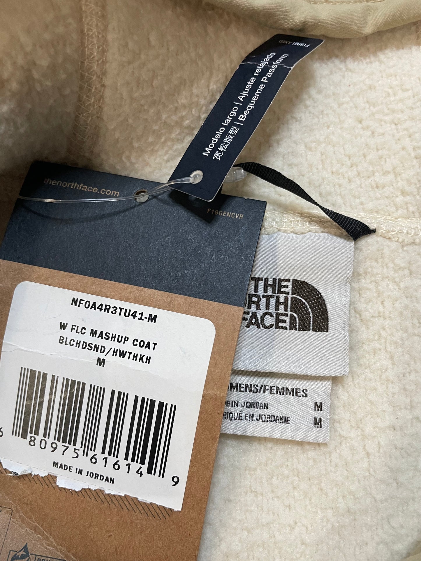 The North Face cragmont fleece coat