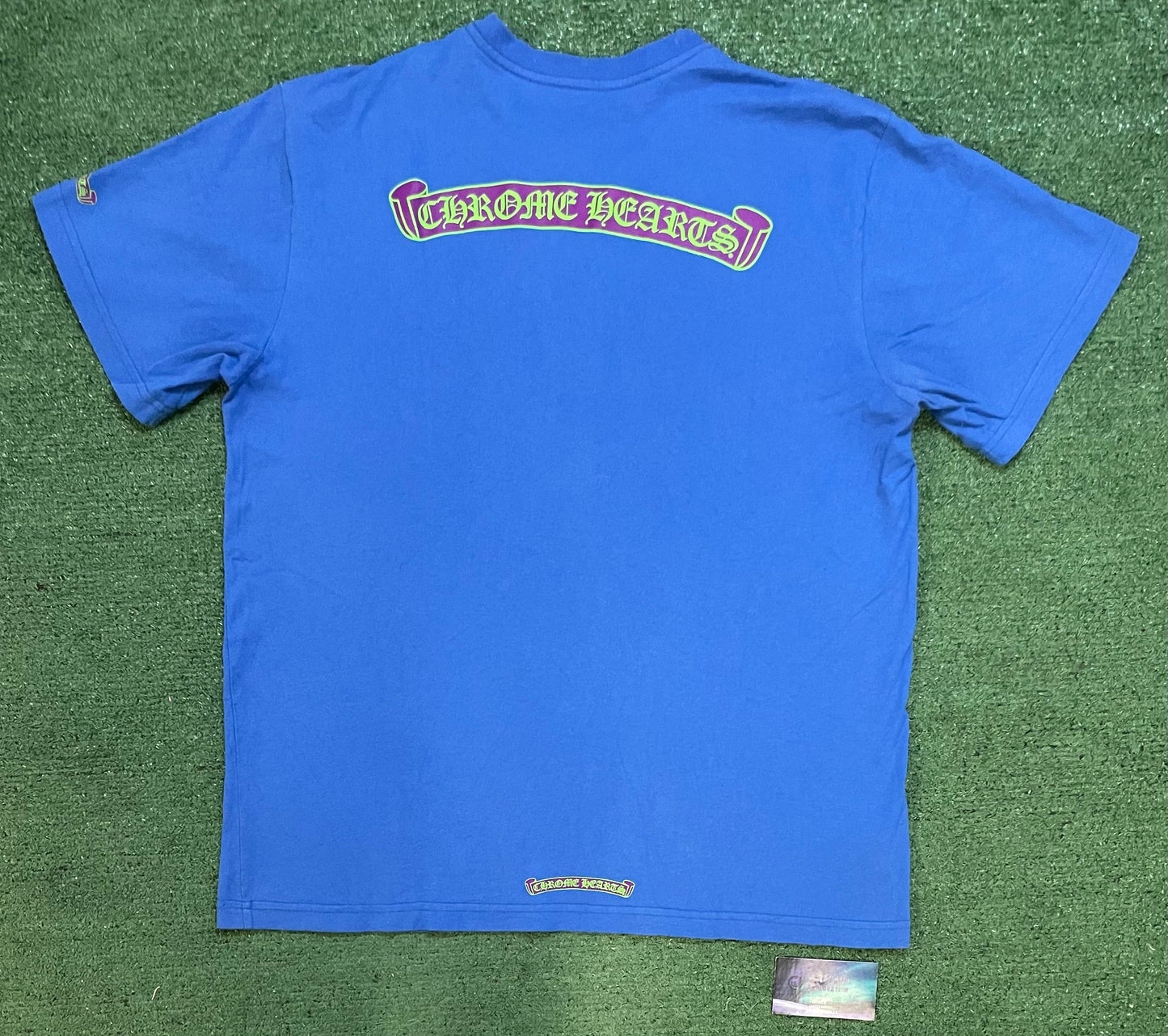 Chrome Hearts scroll logo tee