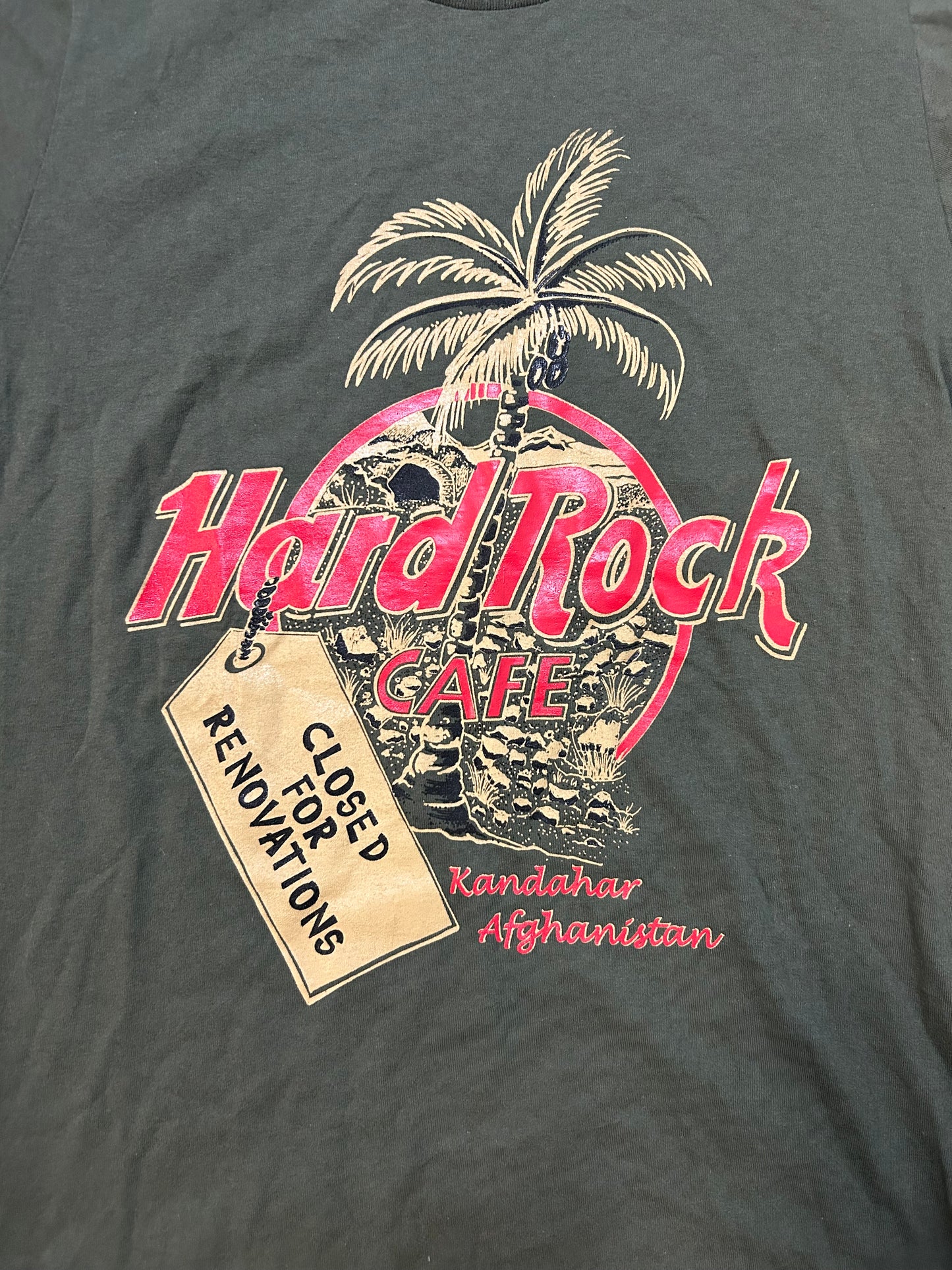 Vintage Hard Rock Cafe Kandahar Afghanistan tee