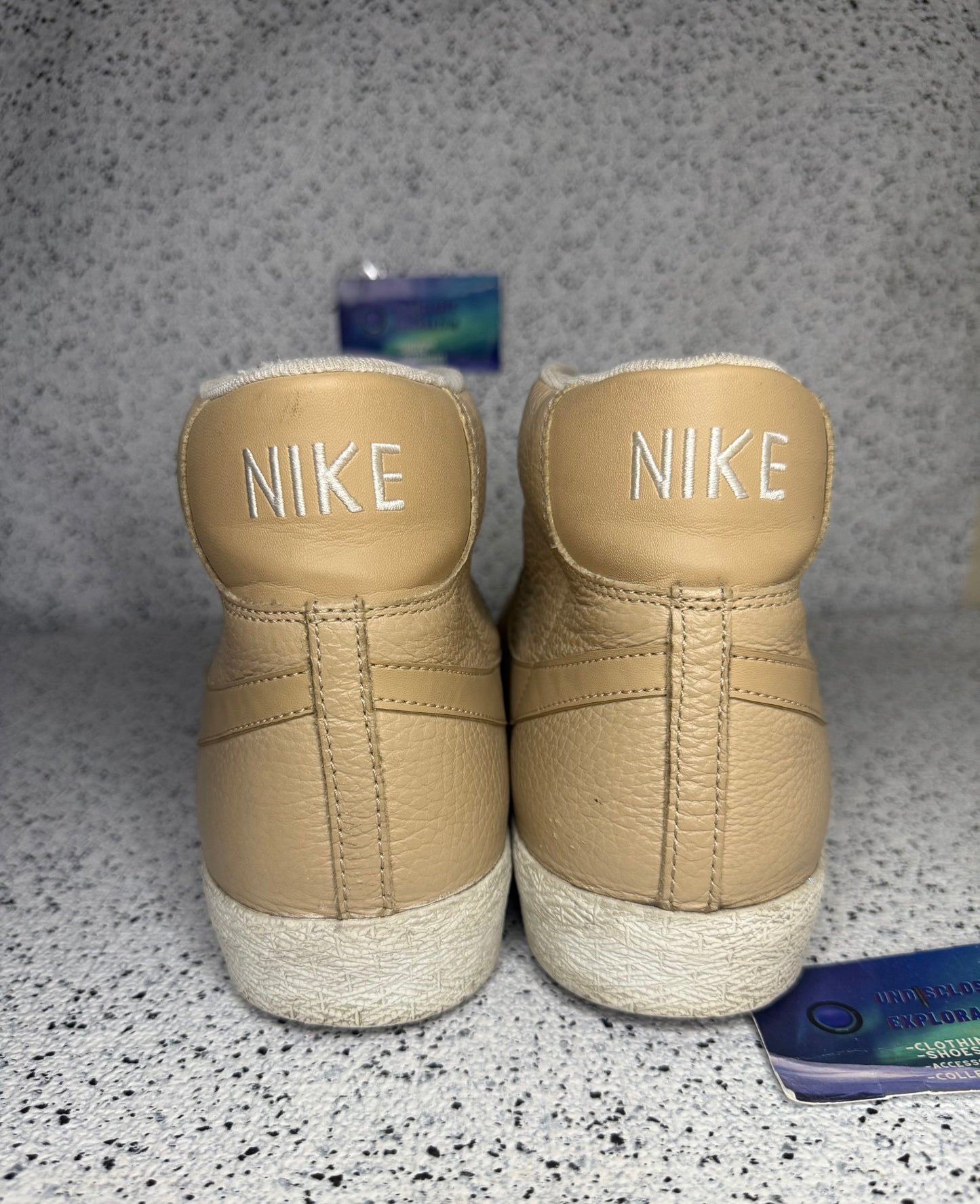 Nike Blazer Mid Premium Linen 13 Men/14.5 Women “Preowned”