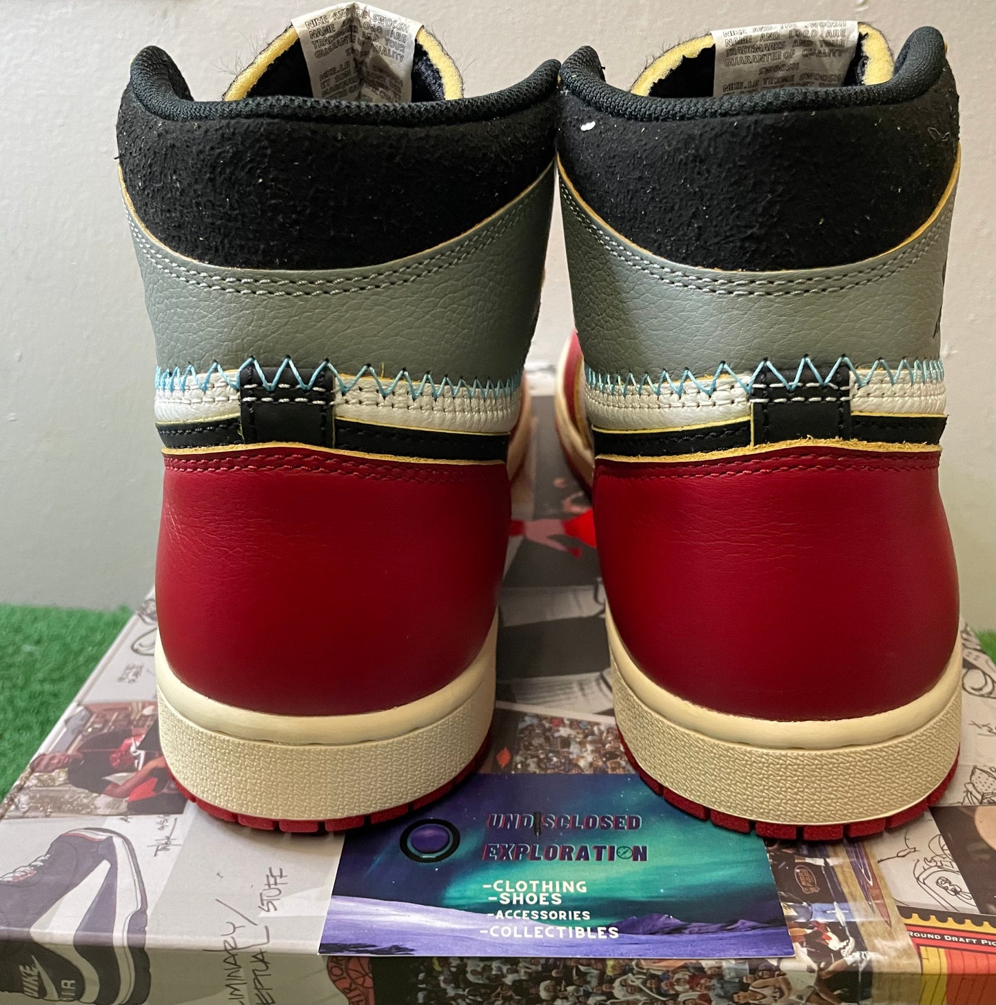 Jordan 1 Retro High OG SP Union Chicago shadow
