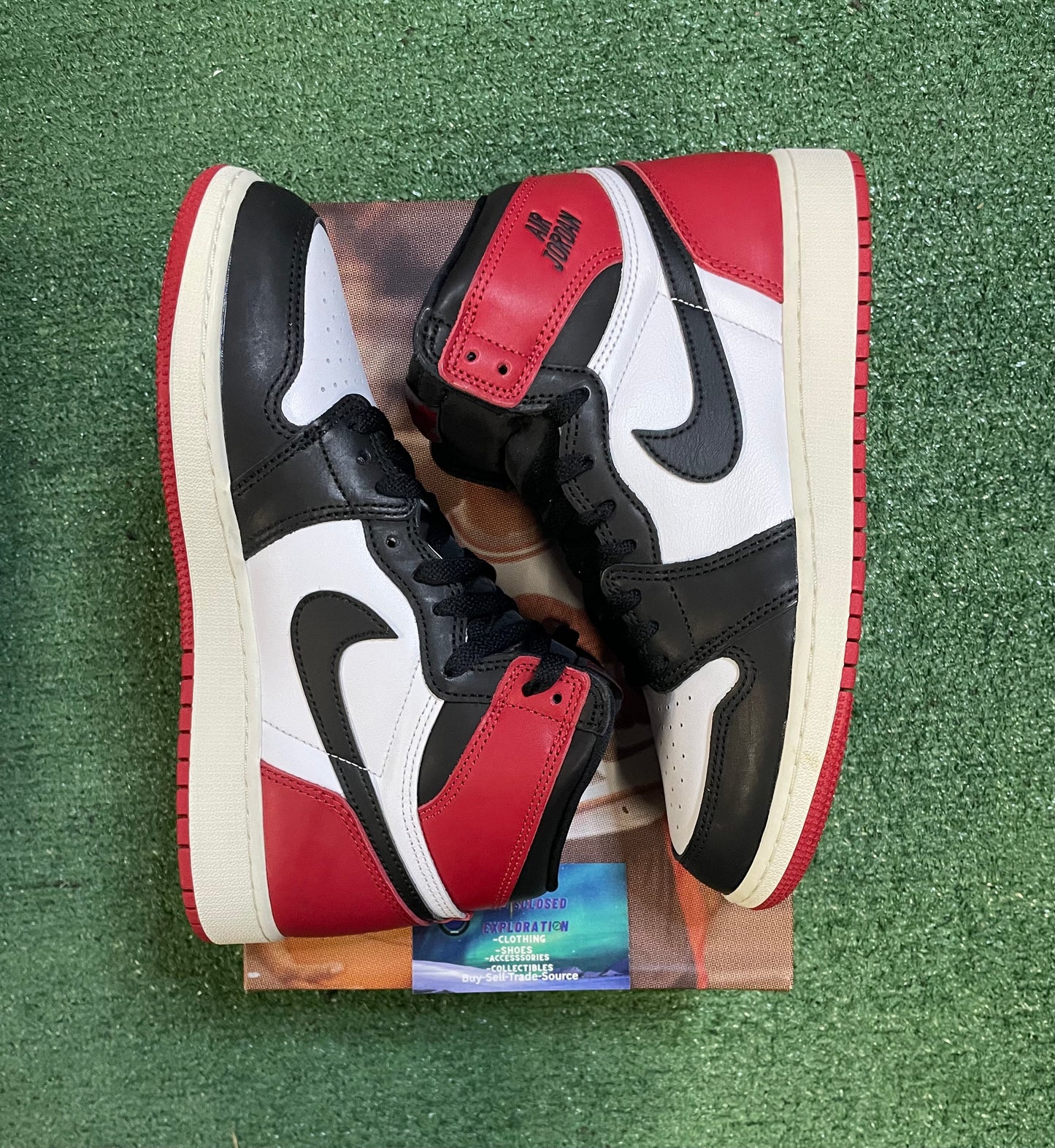 Air Jordan 1 black toe reimagined