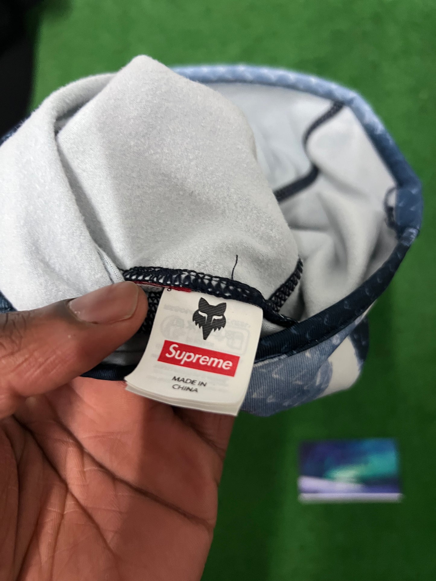 Supreme X Fox Racing blue Balaclava