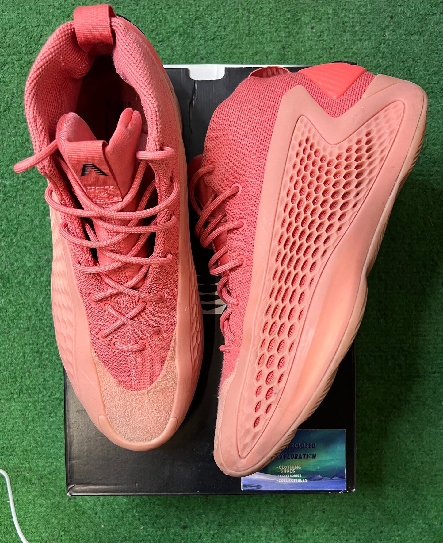 Adidas AE 1 Georgia red clay size 11men/12.5women