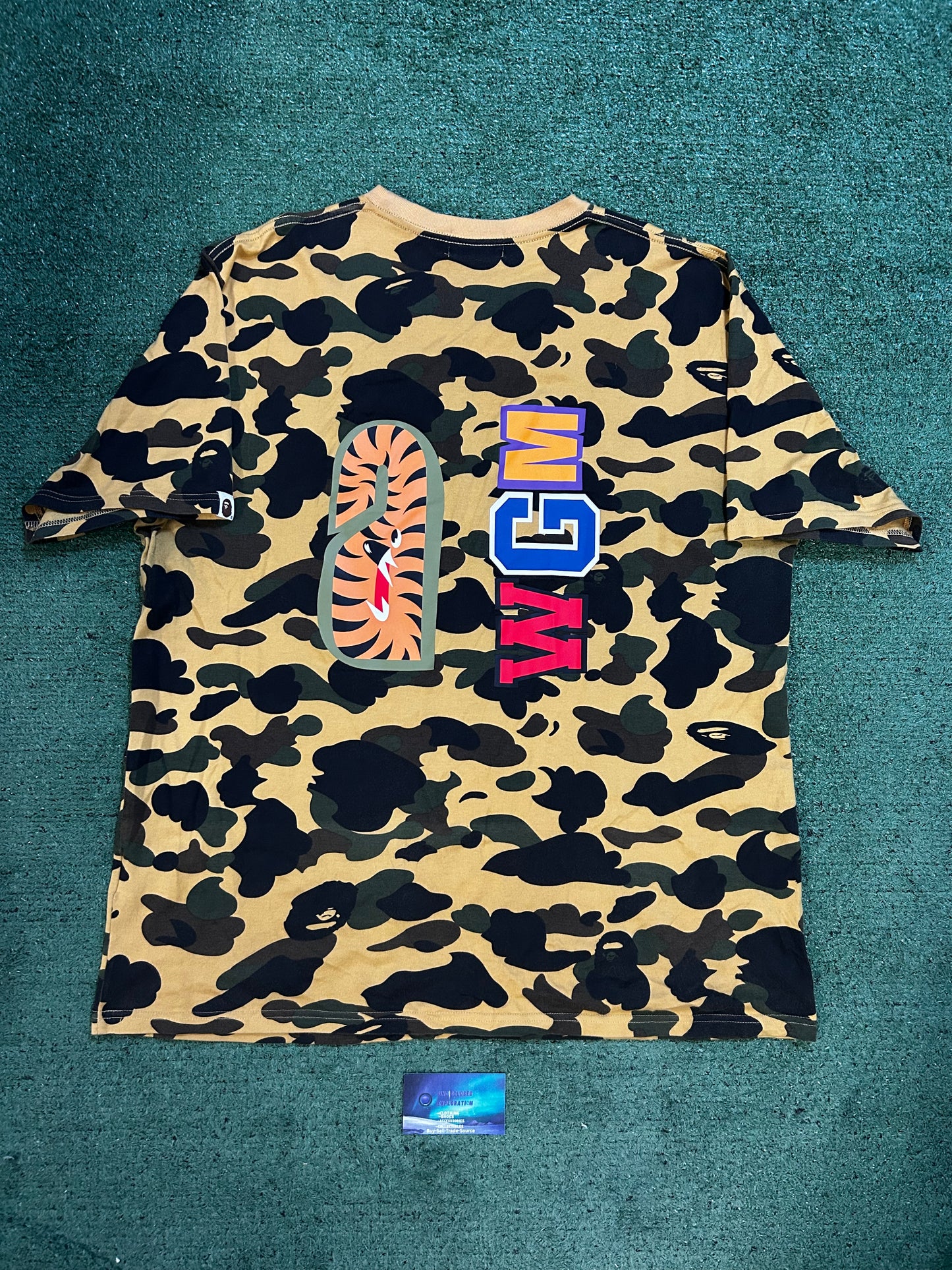 Bape 1ST camo shark tee