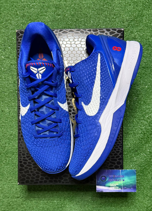 Nike Kobe 6 Dodgers 10 Men/11.5 Women “Preowned”