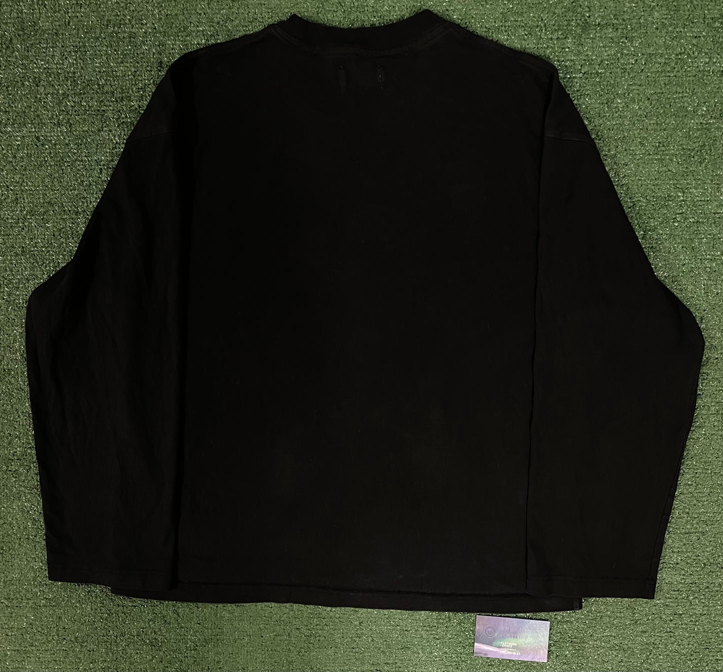 Honor The Gift black embroidered longsleeve tee