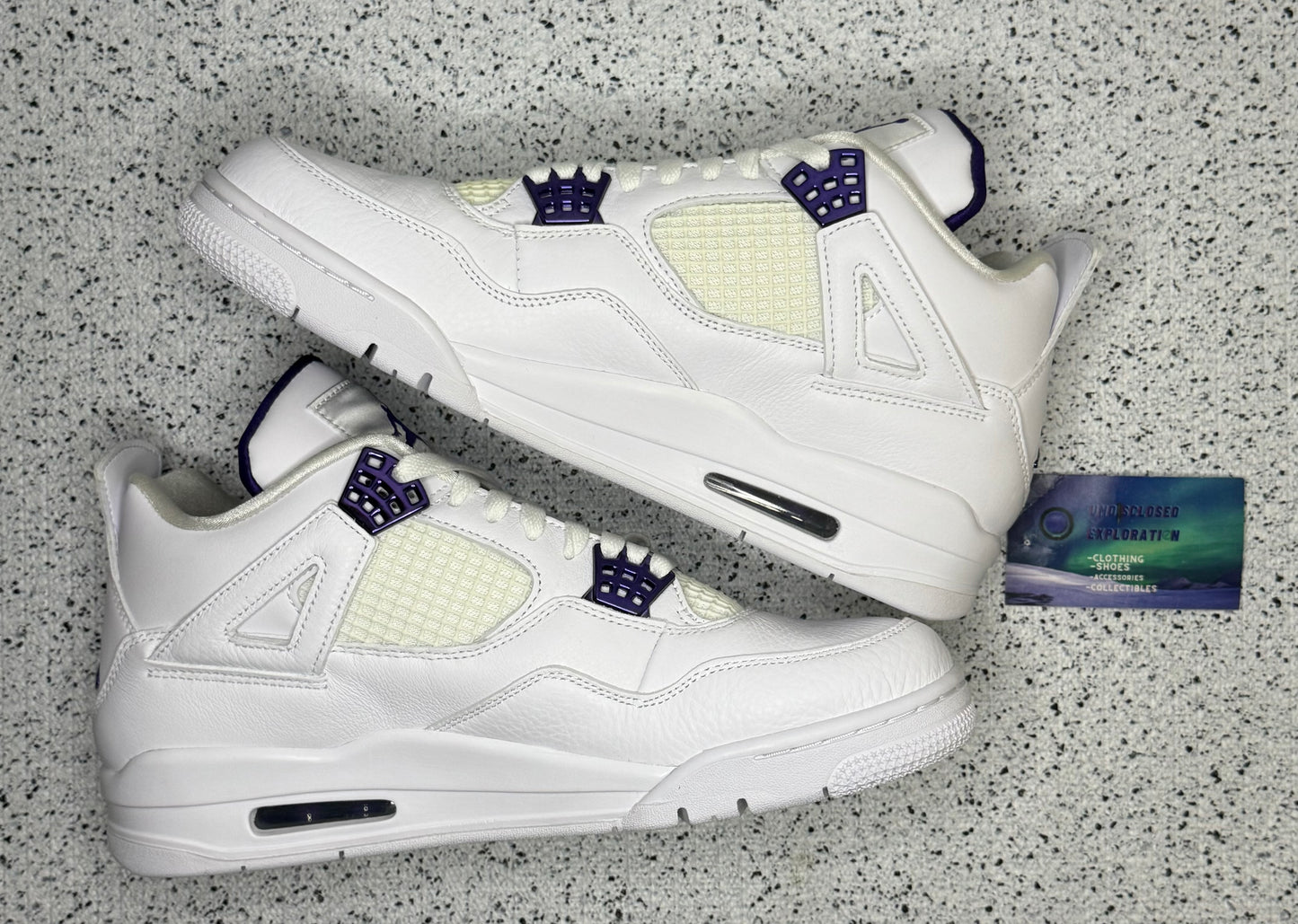 Jordan 4 Metallic Purple