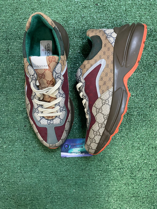 Gucci rhyton brick red size 11men/12.5women
