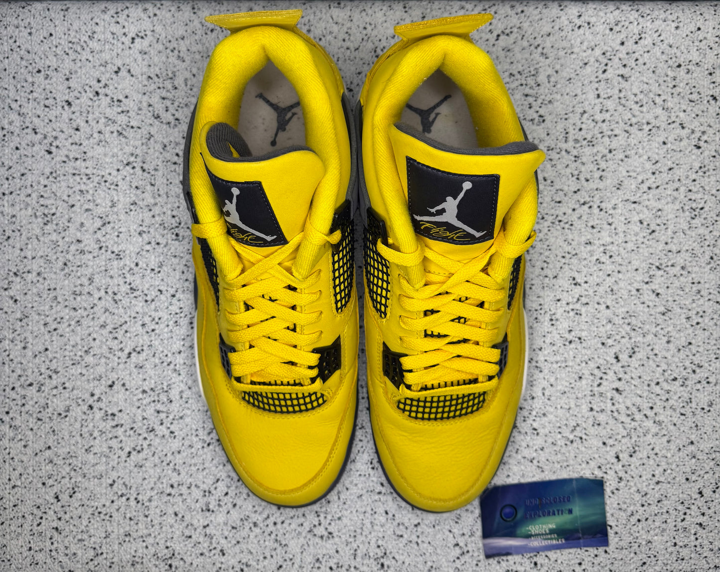 Jordan 4 Lightning 11.5 Men/13 Women “Preowned”