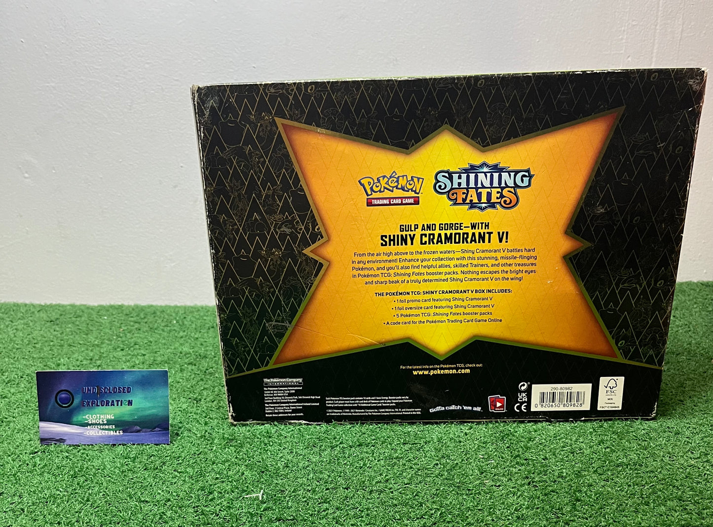 Pokemon Shining Fates Shiny Cramorant V