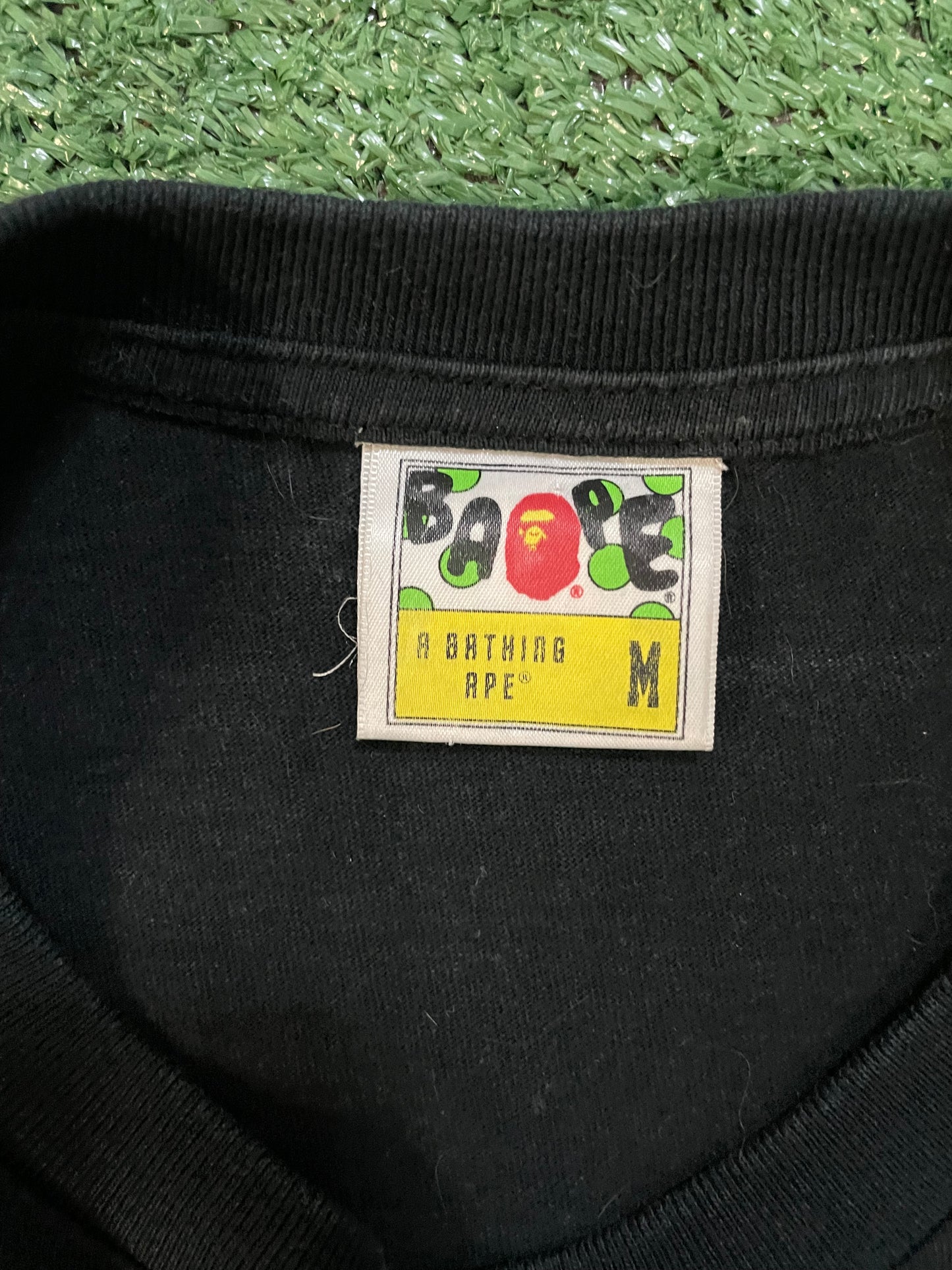 Bape multi Camo ape face tee