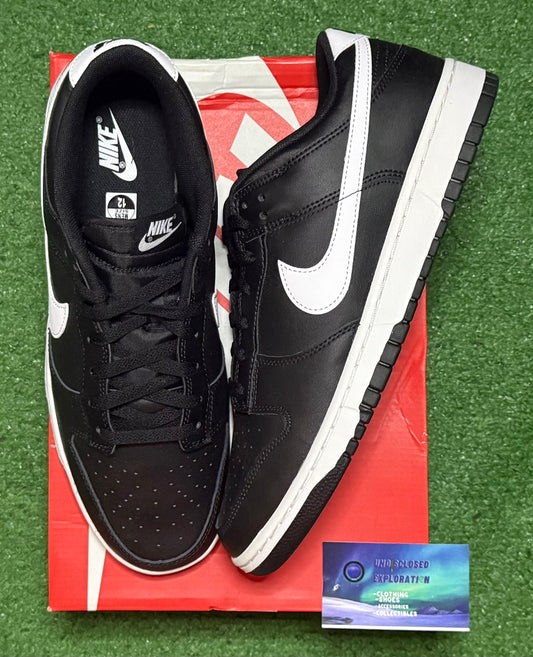 Nike Dunk Low Black White Reverse Panda