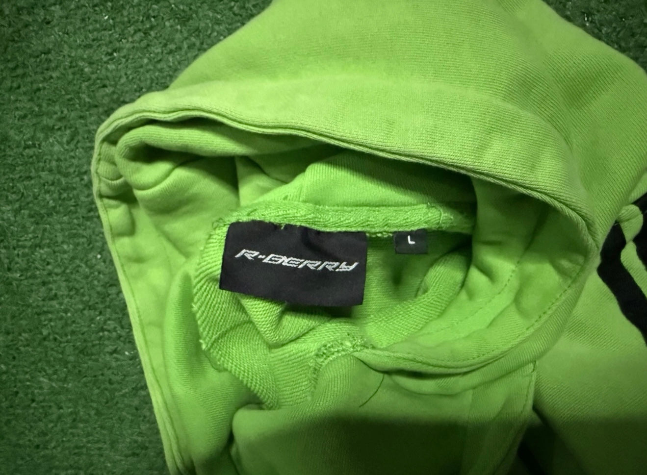 The GV Gallery Raspberry Hills Powdered Grass Crop Hoodie