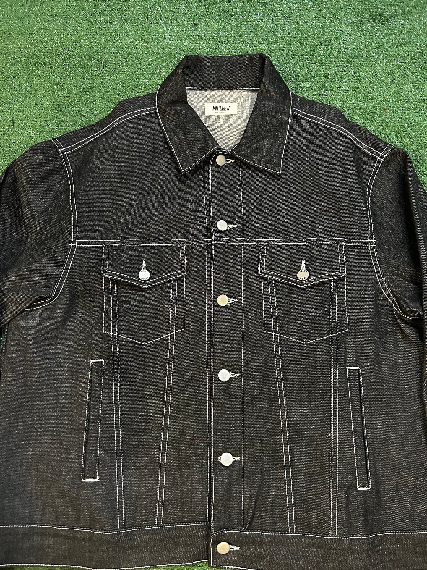 Mint crew Los Angeles denim jacket